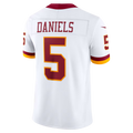 Ndoa W.Commanders #5 Jayden Daniels White Vapor F.U.S.E. Stitched Limited Jerseys