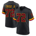 Ndoa W.Commanders #72 Josh Conerly Jr. Player Black Limited Home Game Stitched Jerseys
