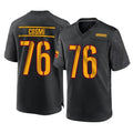 Ndoa W.Commanders #76 Sam Cosmi Player Black Home Game Stitched Jerseys