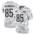 Ndoa W.Commanders #85 Chig Okonkwo Player Arctic Camo Limited Salute To Service Home Game Stitched Jerseys