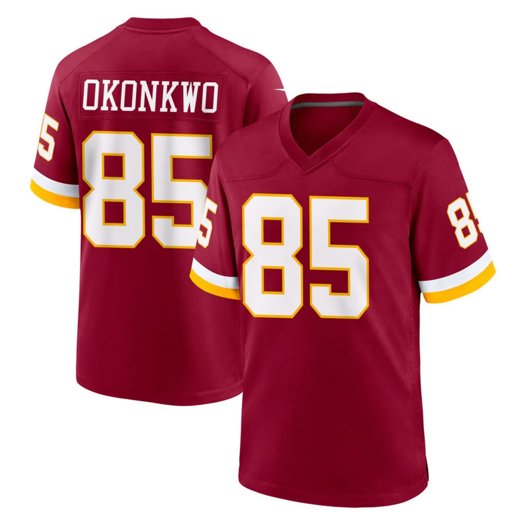 Ndoa W.Commanders #85 Chig Okonkwo Player Burgundy Game Home Stitched Jerseys