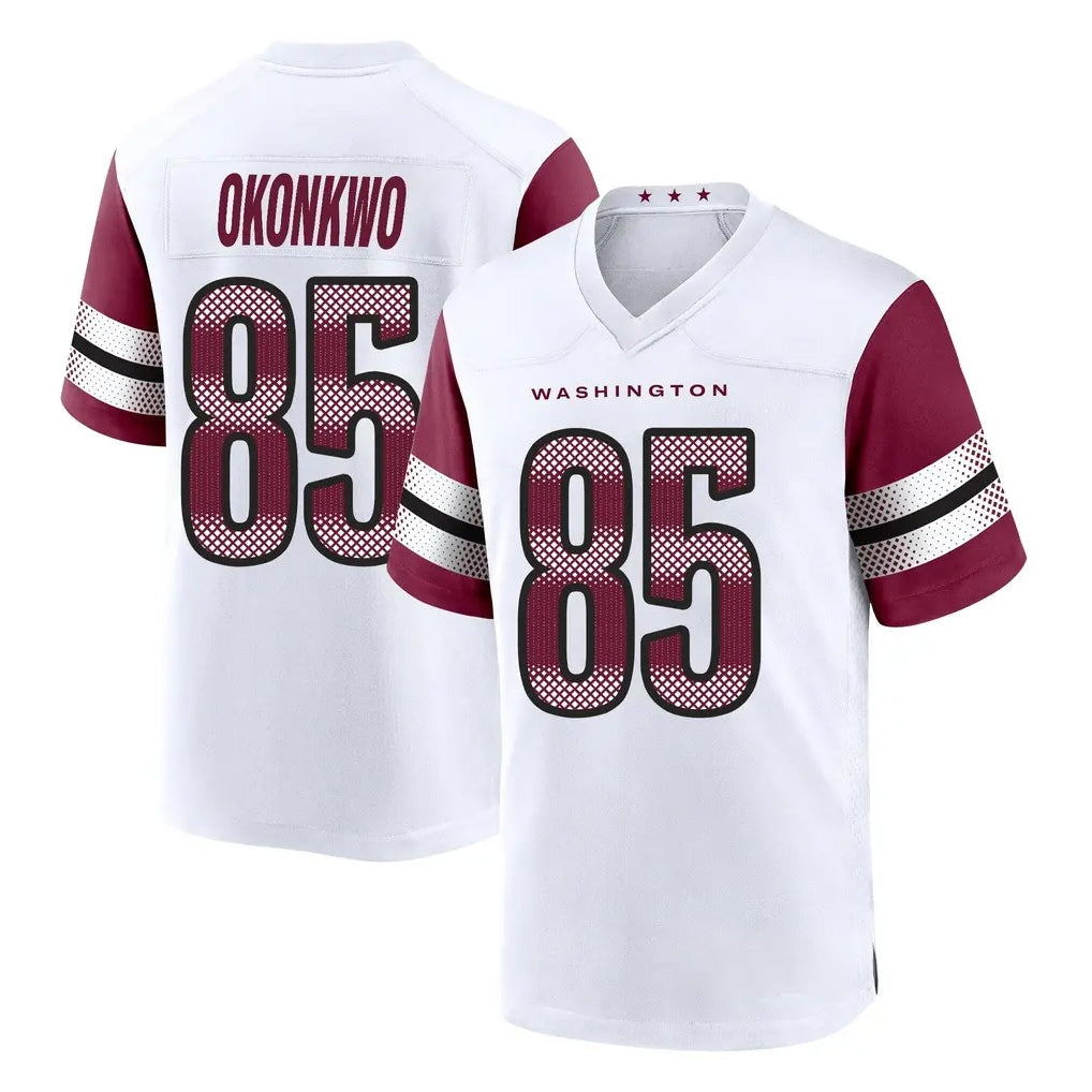 Ndoa W.Commanders #85 Chig Okonkwo Player White Game Home Stitched Jerseys