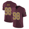 Ndoa W.Commanders #98 Odafe Oweh Player Burgundy Alternate Vapor Untouchable Home Game Stitched Jerseys