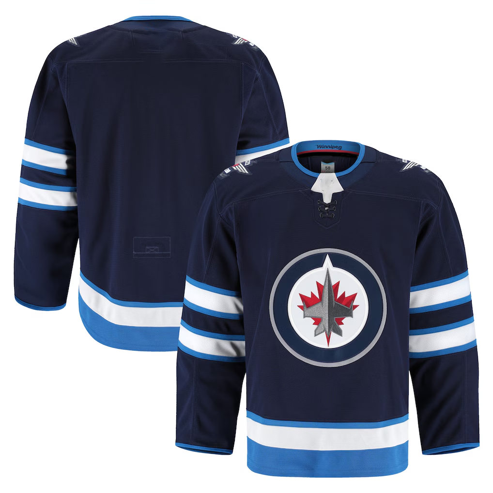 Ndoa W.Jets Navy Home Authentic Pro Jerseys