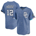 Ndoa W.Nationals #12 Brady House Player Blue Limited City Connect Stitched Jerseys