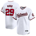 Ndoa W.Nationals #29 James Wood Player White Home Limited Stitched Jerseys