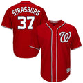 Ndoa W.Nationals #37 Stephen Strasburg Player Red Cool Alternate Player Stitched Jerseys
