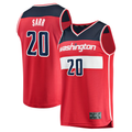 Ndoa W.Wizards #20 Alexandre Sarr Red Fast Break Replica Player Jerseys - Icon Edition