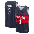 Ndoa W.Wizards #3 Trae Young Navy Fast Break - Statement Edition