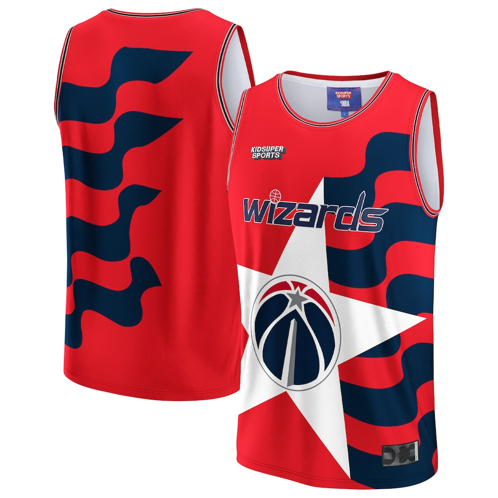 Ndoa W.Wizards & KidSuper Studios by Red Hometown Jerseys