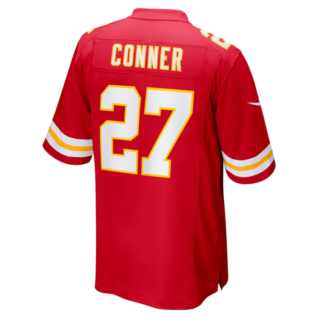 Ndoa KC.Chiefs #27 Chamarri Conner Red Game Jersey