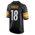 Ndoa P.Steelers #18 Will Howard Black Team Game Jersey