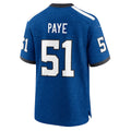 Ndoa IN.Colts #51 Kwity Paye Blue Alternate Game Jersey