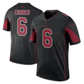 A.Cardinals #6 James Conner Player Black Color Rush Vapor Limited Untouchable Ndoa Stitched Jerseys