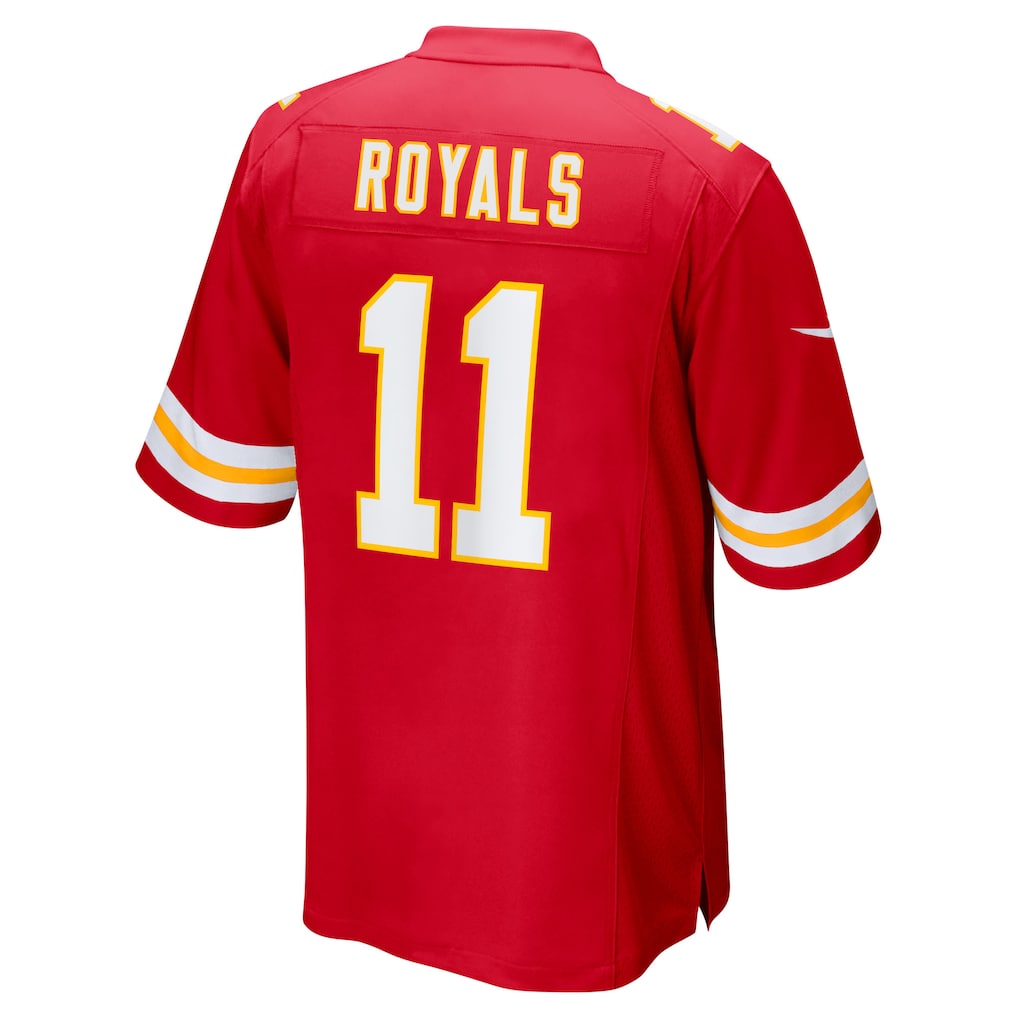 Ndoa KC.Chiefs #11 Jalen Royals Red Team Game Jersey