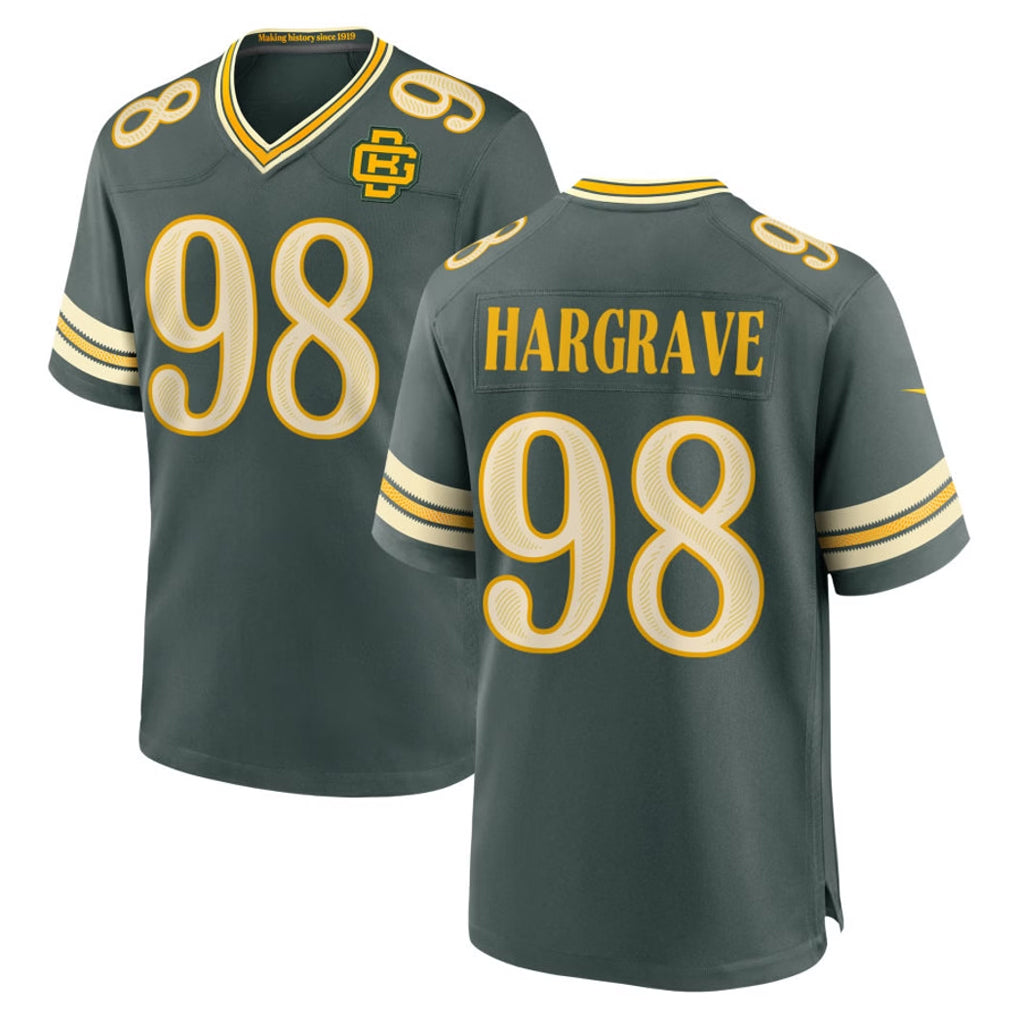 GB.Packers #98 Javon Hargrave Player Green 2026 Rivalries Collection Home Game Edoa Stitched Jerseys