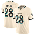 J.Jaguars #28 Fred Taylor Player Natural Limited 2026 Rivalries Collection Game Ndoa Stitched Jerseys