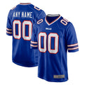 Custom B.Bills Royal Home Game Any Name & Numbers Ndoa Stitched Jerseys
