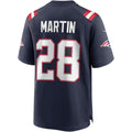 Ndoa NE.Patriots #28 Curtis Martin Navy Game Retired Player Jersey