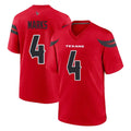 H.Texans #4 Woody Marks Player Red Alternate Home Game Ndoa Stitched Jerseys