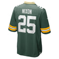 Ndoa GB.Packers #25 Keisean Nixon Green Game Player Jersey