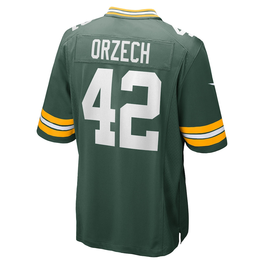 Ndoa GB.Packers #42 Matt Orzech Green Game Jersey
