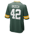 Ndoa GB.Packers #42 Matt Orzech Green Game Jersey