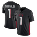 A.Falcons #1 Tua Tagovailoa Player Black Vapor Untouchable Limited Home Game Ndoa Stitched Jerseys