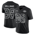 SF.49ers #98 Mykel Williams Player Black Limited 2026 Salute to Service Home Game Ndoa Stitched Jerseys