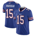 B.Bills #15 Greg Rousseau Player Royal Vapor Untouchable Limited Ndoa Stitched Jerseys