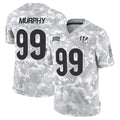 C.Bengals #99 Myles Murphy Player Arctic Camo Salute to Service Limited Ndoa Stitched Jerseys