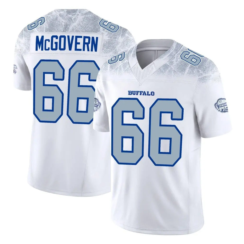 B.Bills #66 Connor McGovern Player White Rivalries Collection Limited Game Ndoa Stitched Jerseys
