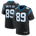 C.Panthers #89 Steve Smith Sr. Black Retired Player Home Game Ndoa Stitched Jerseys