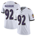 B.Ravens #92 Nnamdi Madubuike Player White Vapor F.U.S.E. Limited Ndoa Stitched Jerseys