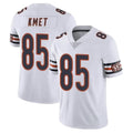 C.Bears #85 Cole Kmet Player White Vapor Untouchable Limited Home Game Ndoa Stitched Jerseys
