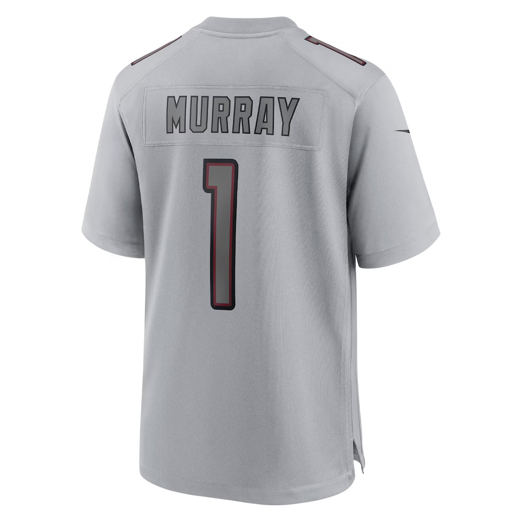 A.Cardinals #1 Kyler Murray Player Gray Fashion Home Game Ndoa Stitched Jerseys