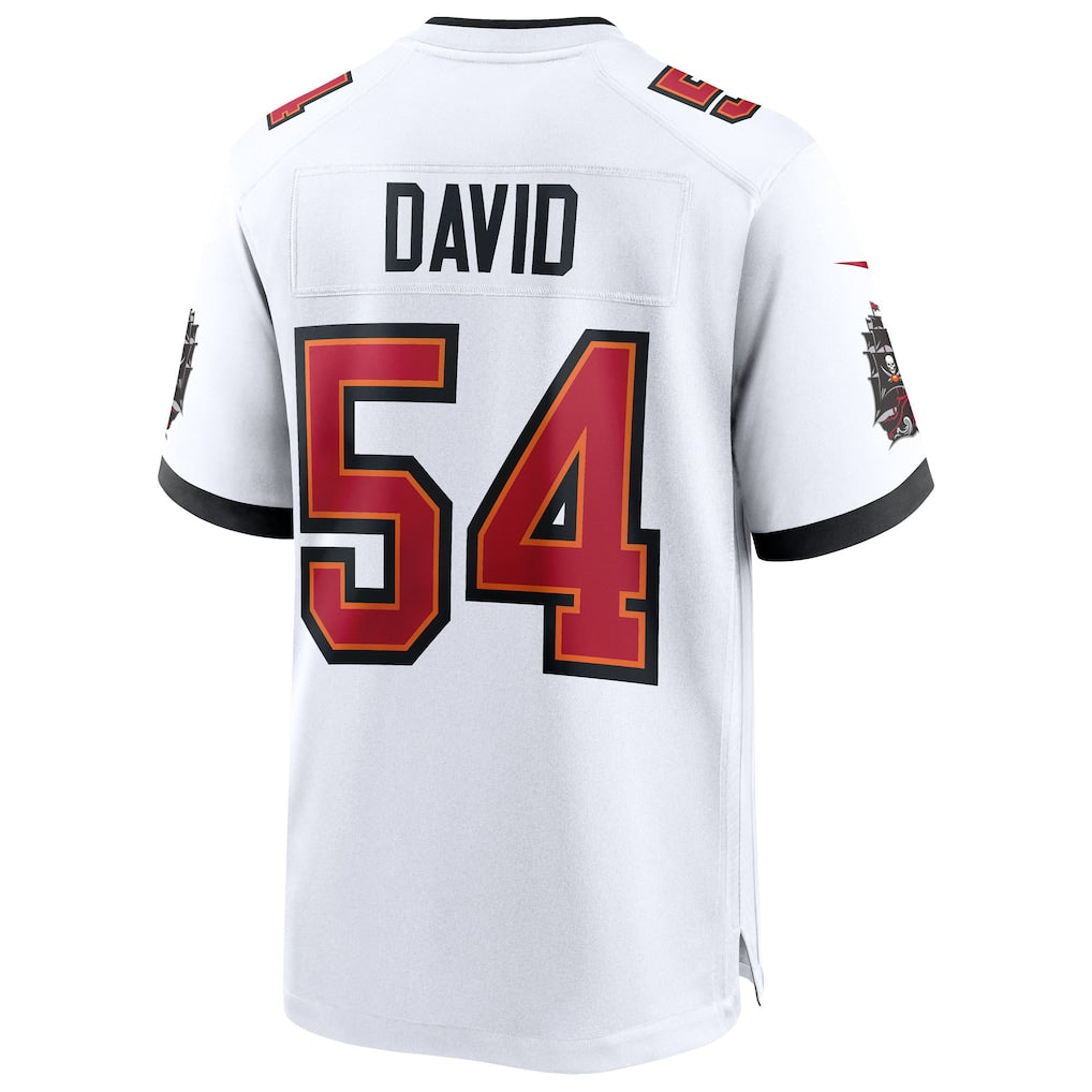 Ndoa TB.Buccaneers #54 Lavonte David White 50th Season White Game Jersey