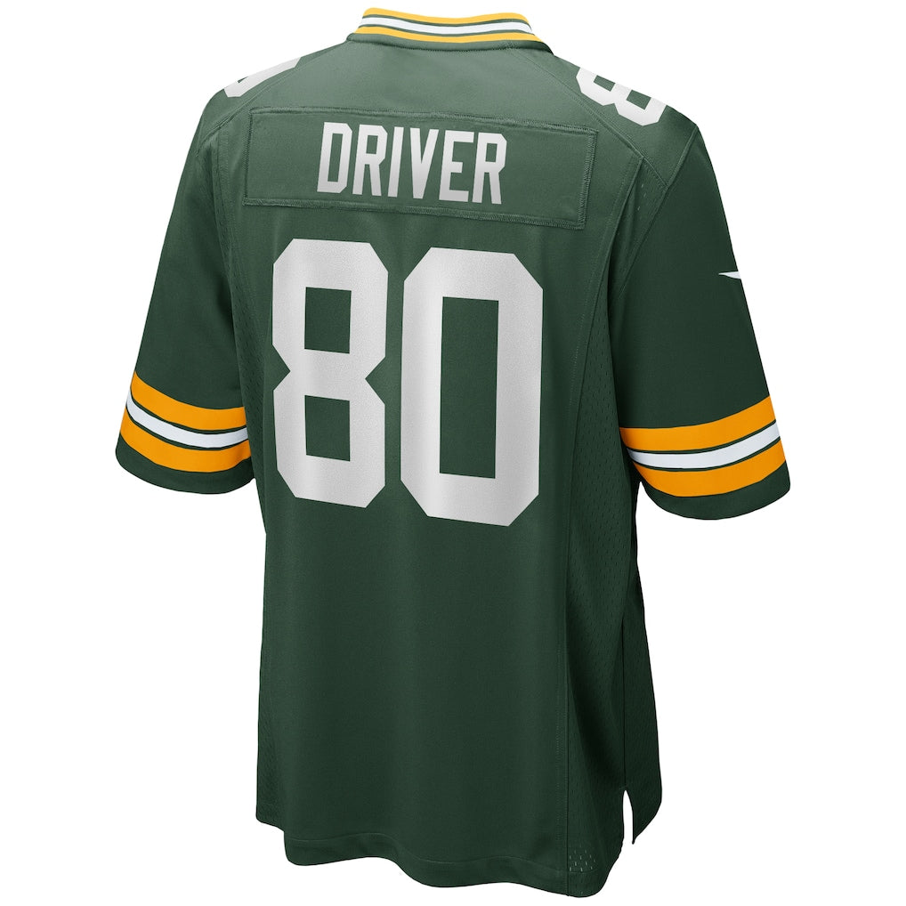 Ndoa GB.Packers #80 Donald Driver Green Game Retired Player Jersey