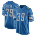 D.Lions #39 Jake Bates Player Blue Home Game Ndoa Stitched Jerseys