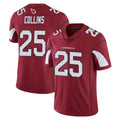 A.Cardinals #25 Zaven Collins Player Cardinal Vapor Limited Home Game  Ndoa Stitched Jerseys