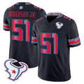 H.Texans #51 Will Anderson Jr. Player Navy 2026 Rivalries Vapor Limited Home Game Ndoa Stitched jerseys