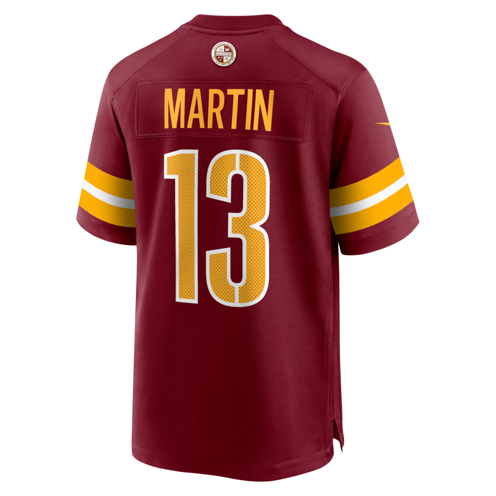 Ndoa W.Commanders #13 Tay Martin Burgundy Team Game Jersey
