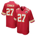 KC.Chiefs #27 Chamarri Conner Player Red Home Game Stitched Jerseys
