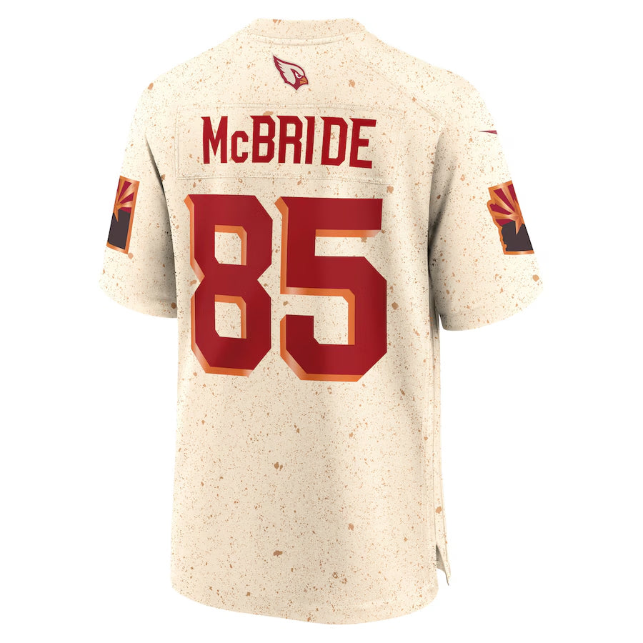 A.Cardinals #85 Trey McBride Player Rivalries Collection Game Ndoa Stitched Jerseys