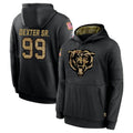 C.Bears #99 Gervon Dexter Sr. Player Black Salute to Service Pullover Hoodies Limited Ndoa Stitched Jerseys