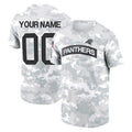 Custom C.Panthers Arctic Camo Salute to Service T-Shirt Hoodies Any Name & Numbers Ndoa Stitched Jerseys