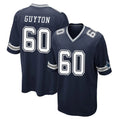 D.Cowboys #60 Tyler Guyton Player Navy Home Game Ndoa Stitched Jerseys