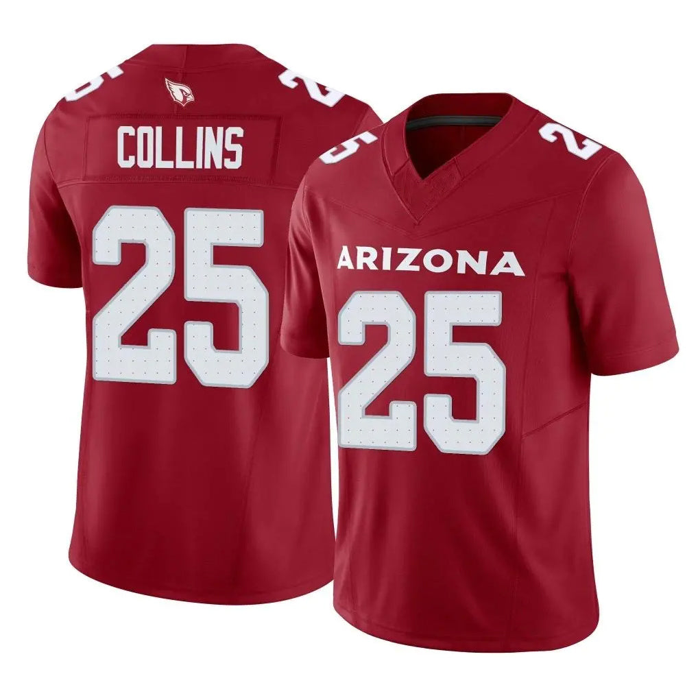 A.Cardinals #25 Zaven Collins Player Cardinal Vapor F.U.S.E. Limited Home Game Ndoa Stitched Jerseys