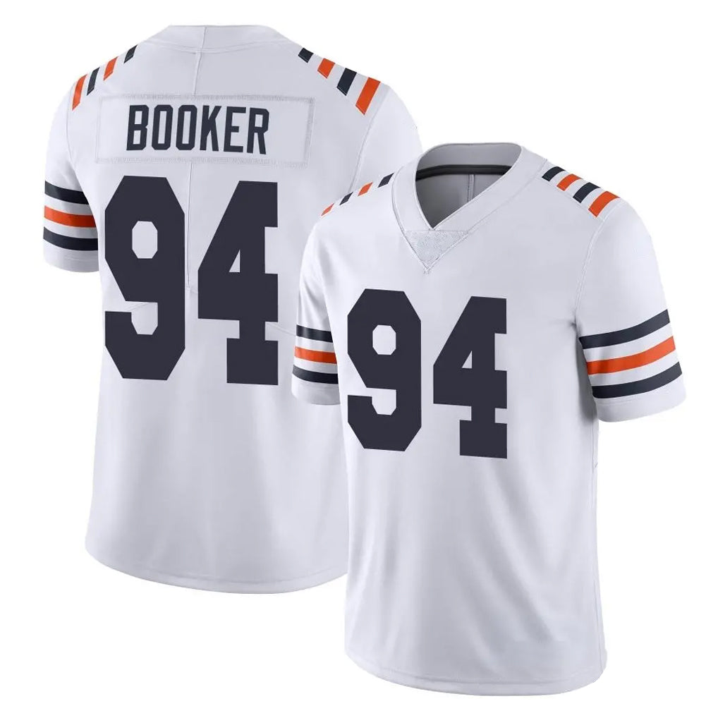 C.Bears #94 Austin Booker Player White Classic Vapor Limited Home Game Ndoa Stitched Jerseys
