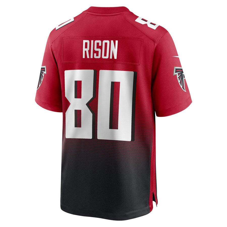 A.Falcons #80 Andre Rison Player Red Home Game Ndoa Stitched Jerseys